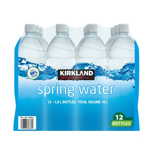 Kirkland Spring Water 12 Pack