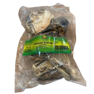 African Sun stockfish head cod 400g