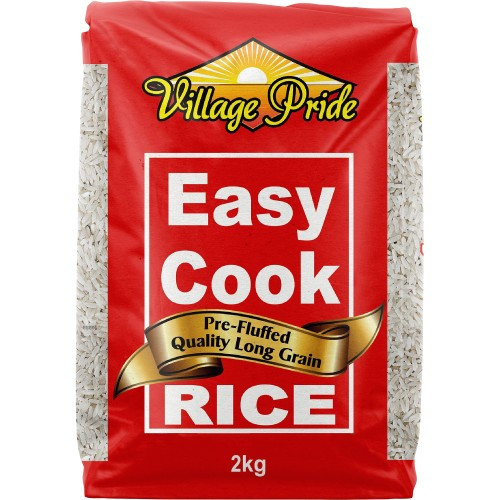 Village Pride Easy Cook Rice 2kg, 5kg, 10kg