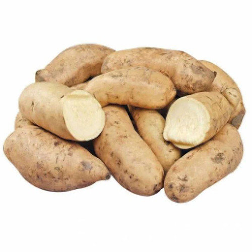 Fresh Sweet White Potatoes 1kg packaging