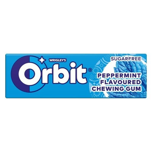 Orbit peppermint chewing gum