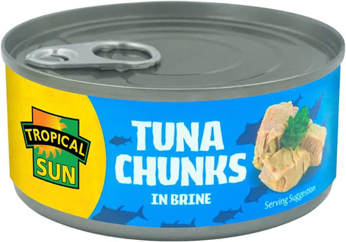 Tropical Sun tuna chunks in brine