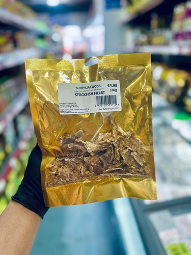 Stock fish fillet 100g