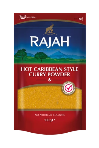 RAJAH Caribbean Hot Curry 100g
