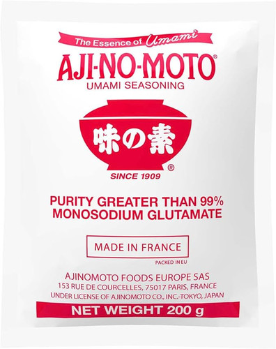 Ajinomoto monosodium glutamate
