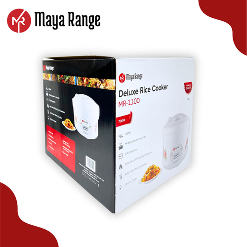Maya Range - Deluxe Rice Cooker 1.8 Litre 700W – MR-1100