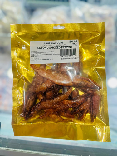 Cotonou Smoked Prawns 70g