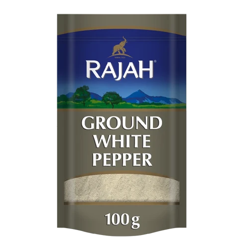 Rajah Ground White Pepper 100g