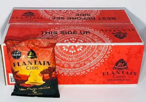 Olu Olu Plantain Chips 60g x 24 (Any Box)