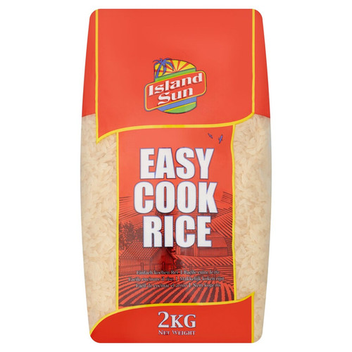 Island sun easy cook rice 2kg