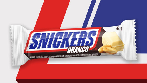 Snickers branco chocolate