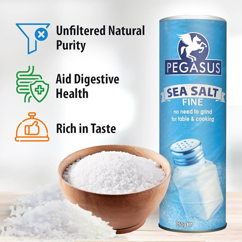Pegasus sea salt fine