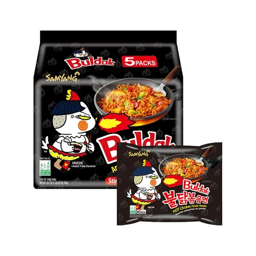Buldak Hot Chicken Ramen 5packs