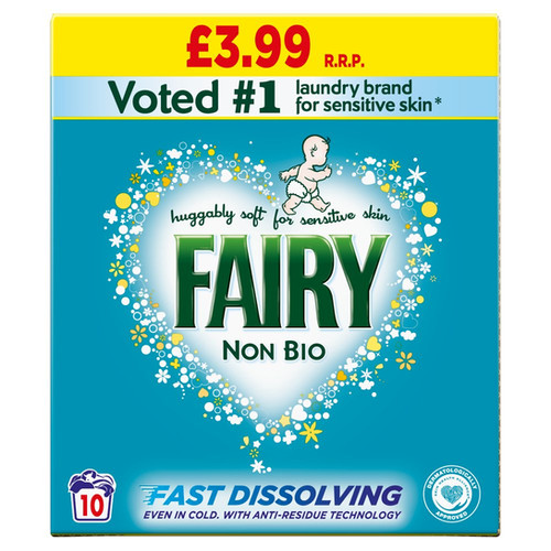 Fairy Non Bio Washing Powder 10 Washes 600g