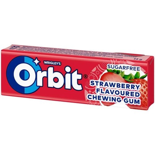 Orbit strawberry chewing gum