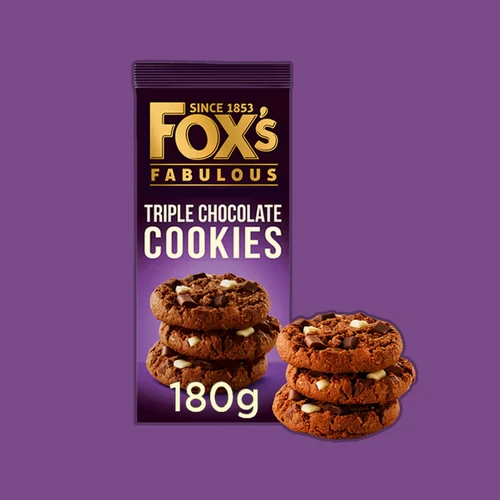 Fox Triple Choco Cookies 180g
