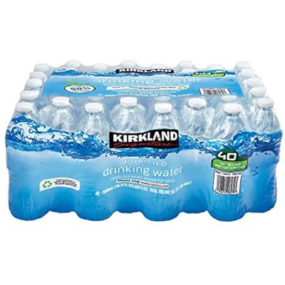 Kirkland water pack of 40