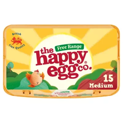 Happy Eggs 15 medium size
