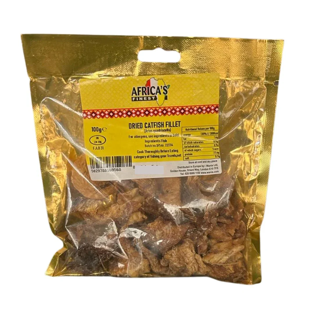 Africa's Finest dried catfish fillet 100g