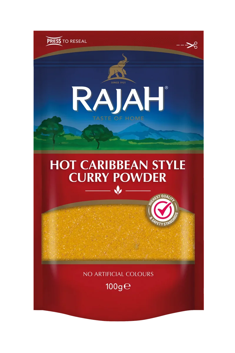 RAJAH Caribbean Hot Curry 100g