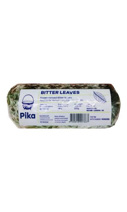 Frozen bitter leaves
