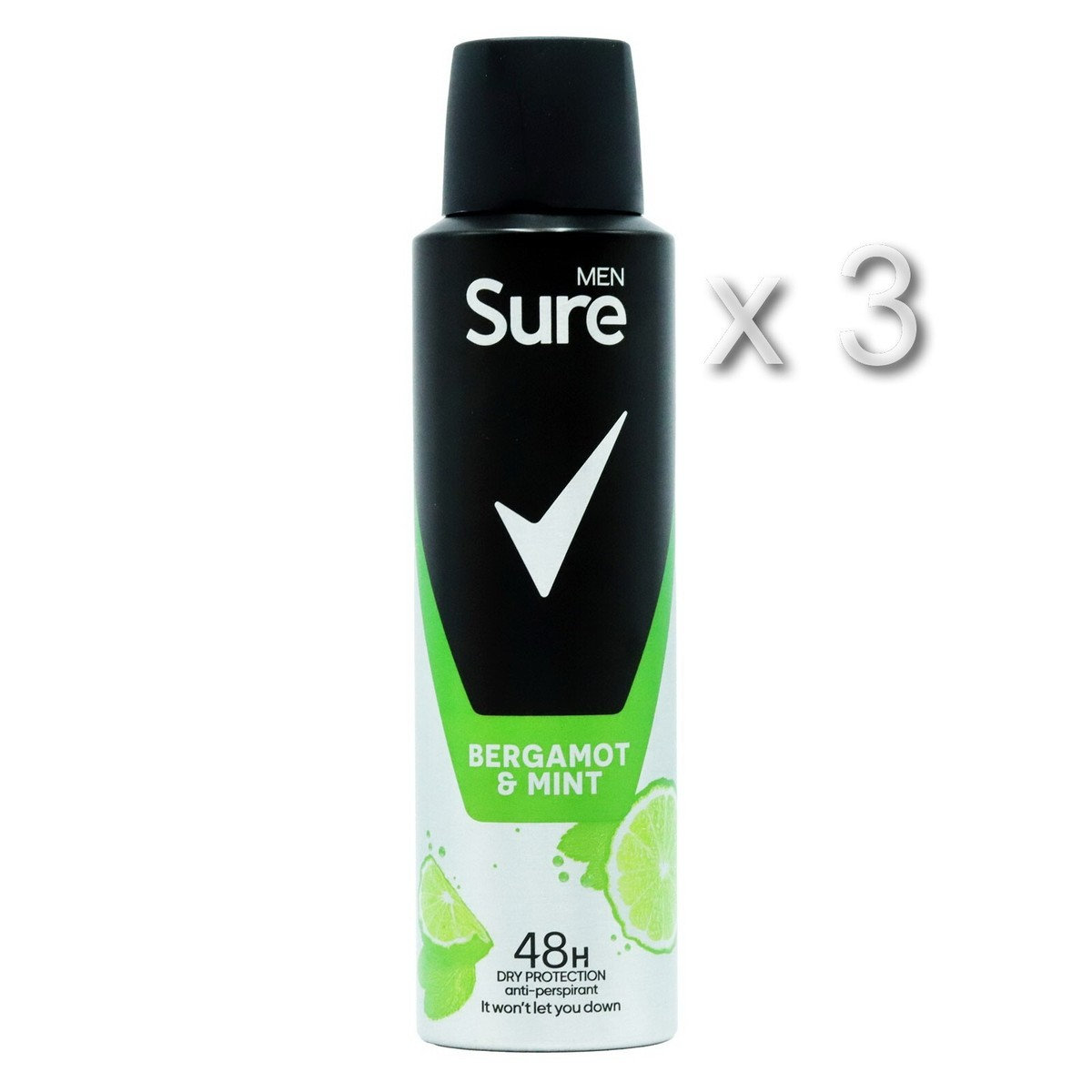Sure bergamot & mint 150ml