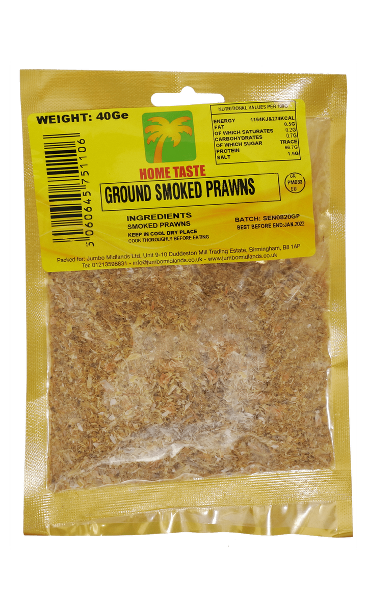 Home Taste Ground Smoked Prawns 40g