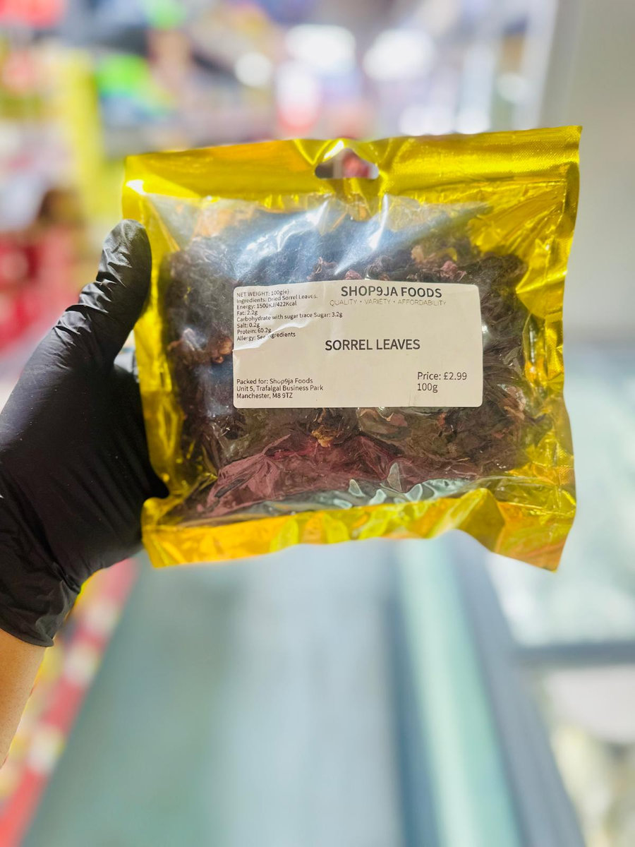 Shop9ja Sorrel Leaves 105g