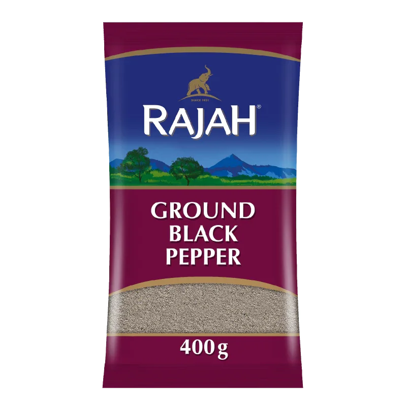 RAJAH Ground  Black pepper  400g
