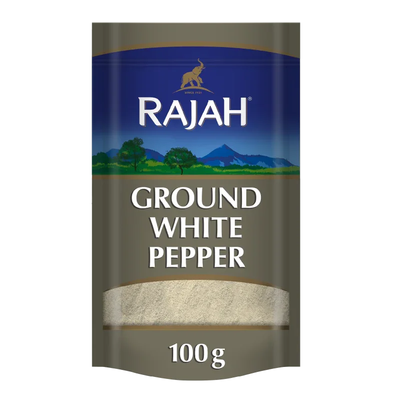 Rajah Ground White Pepper 100g