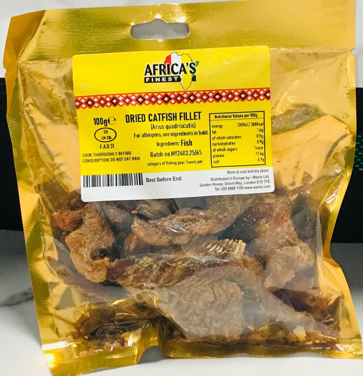 Africa's Finest Dried Catfish Fillet