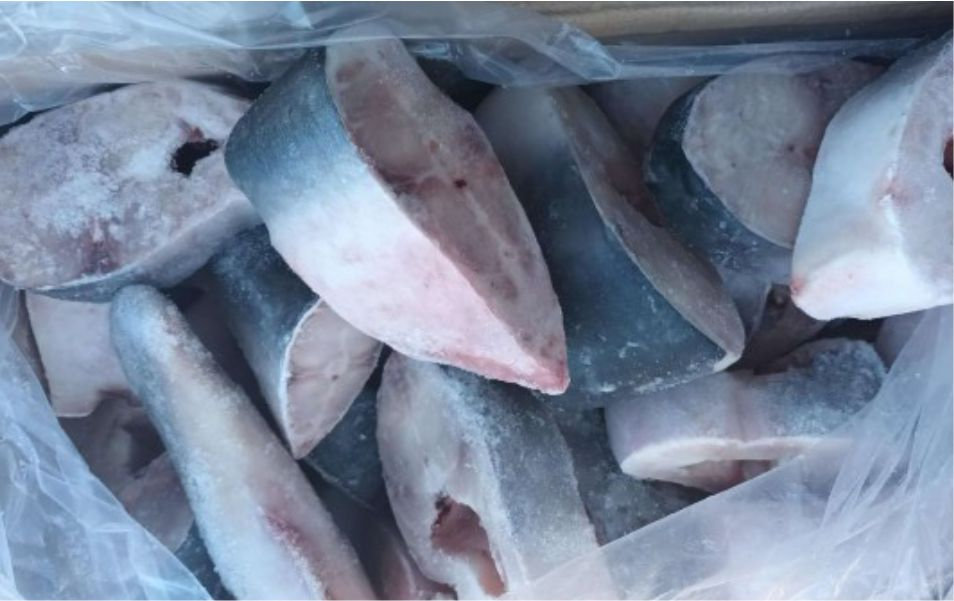 Frozen Cut Hake Fish sold per bag