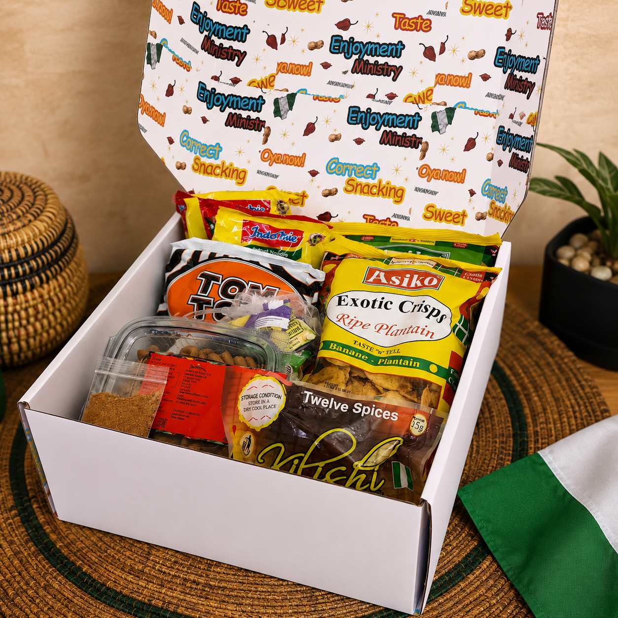Chop Life Naija Snack Box – Nigerian Snacks & Gift Hamper