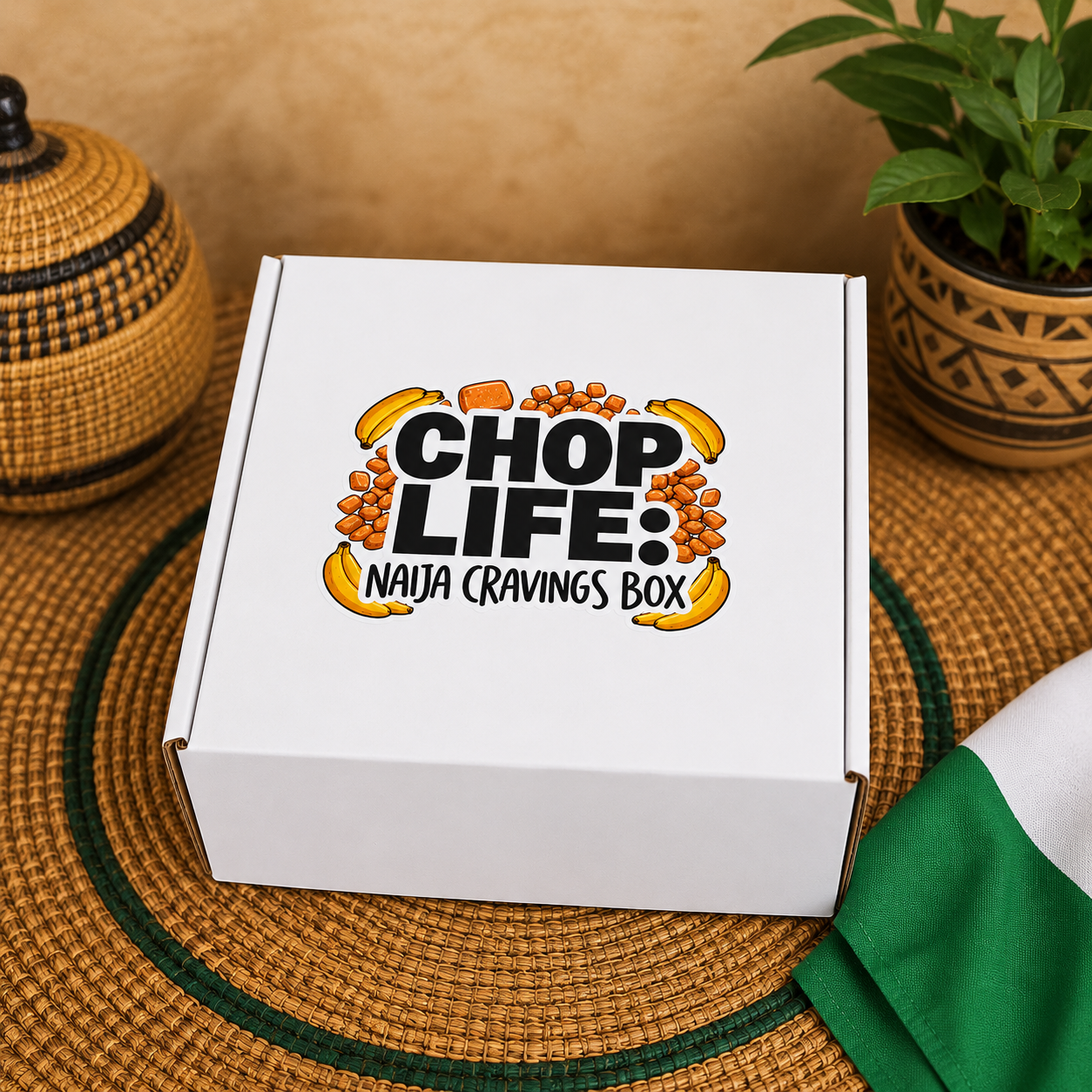 Chop Life Naija Snack Box – Nigerian Snacks & Gift Hamper