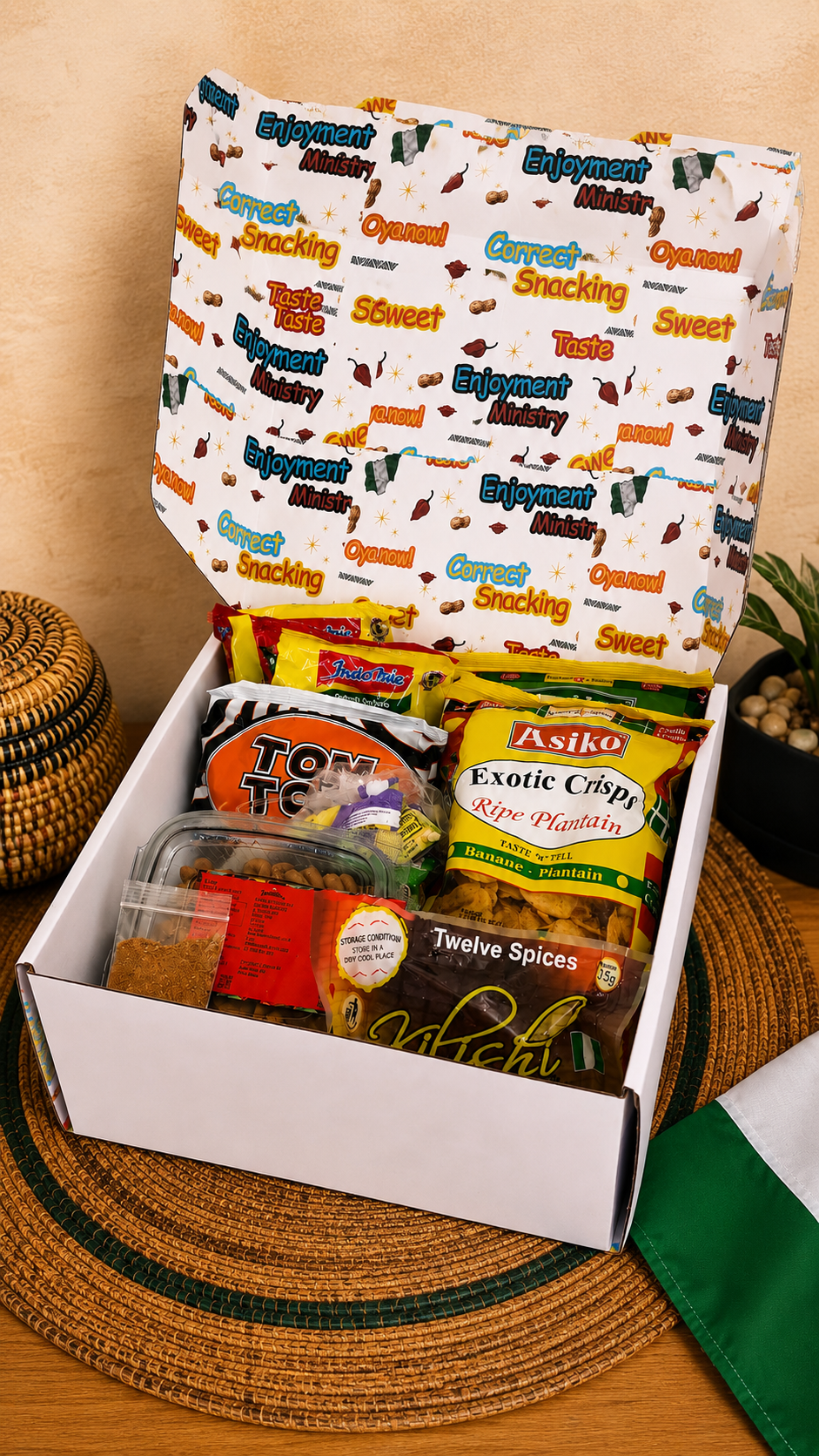Chop Life Naija Snack Box – Nigerian Snacks & Gift Hamper